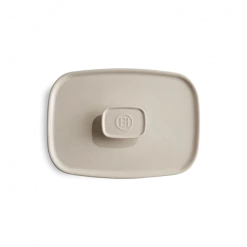 Couvercle Rectangulaire En Céramique Pour Plat à Four 35 X 22 Cm Argile Emile Henry