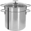 Ensemble Cuiseur à Pâtes Mutine Ø 22 Cm Manche Fixe Inox Cristel -Cookway boutique ensemble cuiseur a pates mutine o 22 cm manche fixe inox cristel