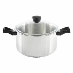 Faitout En Inox Avec Couvercle 24 Cm 5,7 L Expert Touch Pyrex