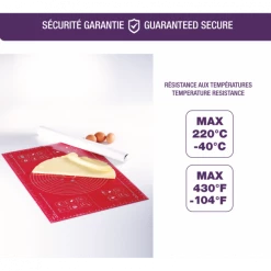 Feuille à Pâtisserie 62 X 40 Cm Mastrad -Cookway boutique feuille a patisserie 62 x 40 cm mastrad 1