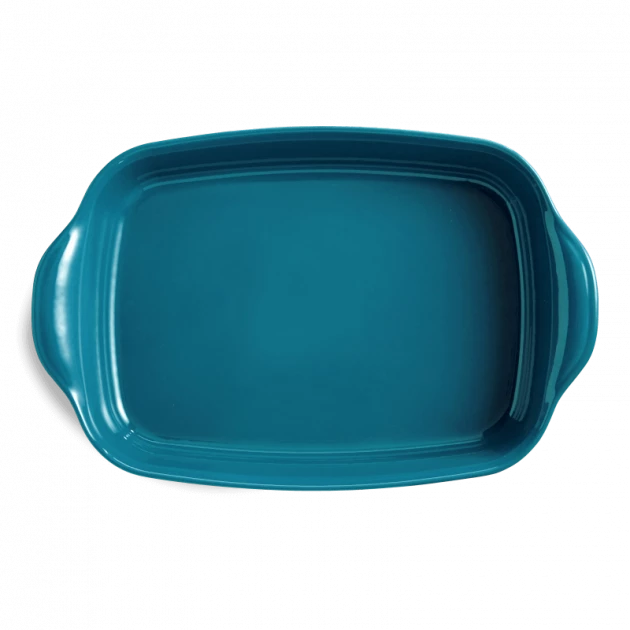 Grand Plat à Four Rectangulaire En Céramique 42,5 X 28 Cm Calanque Emile Henry 5 Grand Plat à Four Rectangulaire En Céramique 42,5 X 28 Cm Calanque Emile Henry – Image 3