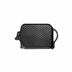 Gril Beef En Fonte 27 X 20 Cm Noir Mat Chasseur