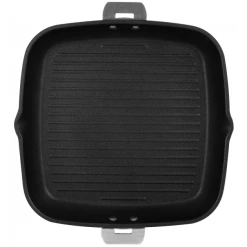 Grill Carré Cookway 28 Cm Poignée Amovible Ultralu Cristel