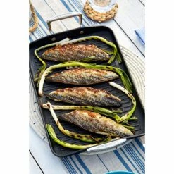 Grill Géant anti-adhérant 34 X 25 Cm Le Creuset -Cookway boutique grill geantanti adherant 34 x 25 cm le creuset 2