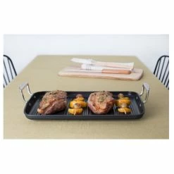 Grill Géant anti-adhérant 34 X 25 Cm Le Creuset -Cookway boutique grill geantanti adherant 34 x 25 cm le creuset 3