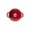 Mini Cocotte En Fonte Ronde 10 Cm Rouge Chasseur