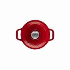 Mini Cocotte En Fonte Ronde 14 Cm Rubis Chasseur