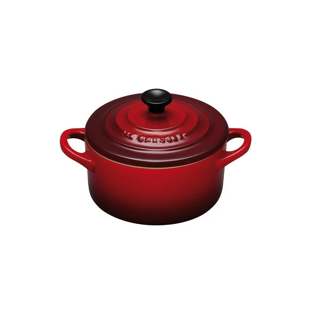 Mini Cocotte Ronde Céramique Cerise 10 Cm 0.25 L Le Creuset 3 Mini Cocotte Ronde Céramique Cerise 10 Cm 0.25 L Le Creuset