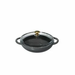 Mini Wok En Fonte 18 Cm Caviar Chasseur