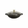 Mini Wok En Fonte 18 Cm Noir Mat Chasseur 1 Mini Wok En Fonte 18 Cm Noir Mat Chasseur -Cookway boutique mini wok en fonte 18 cm noir mat chasseur