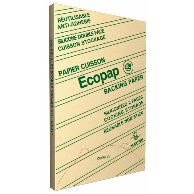 Papier Cuisson Ecopap 53 X 32,5 Cm Matfer 3 Papier Cuisson Ecopap 53 X 32,5 Cm Matfer