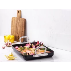 Plancha 35 X 27,5 Cm Collection BARCELONA PRO Greenpan -Cookway boutique plancha 35 x 275 cm collection barcelona greenpan 2