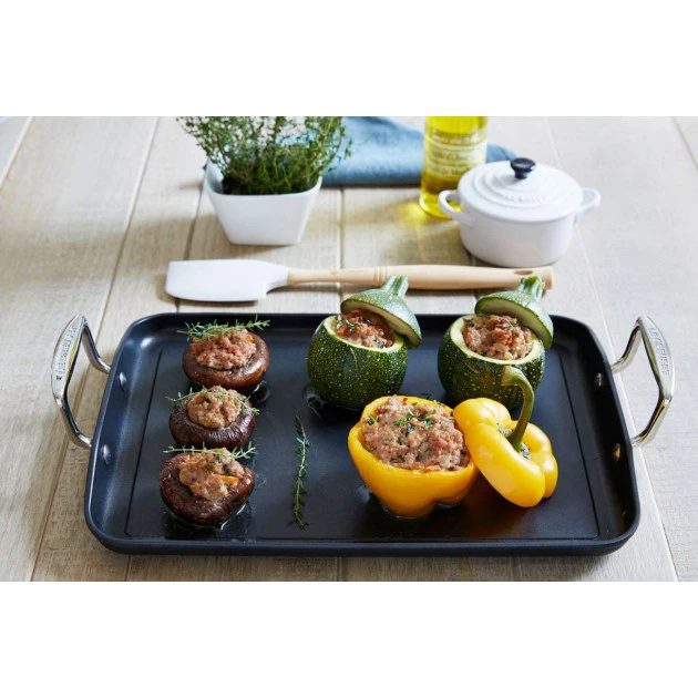 Plancha Géante Fonte D'aluminium 34 X 25 Cm Le Creuset 7 Plancha Géante Fonte D'aluminium 34 X 25 Cm Le Creuset – Image 5