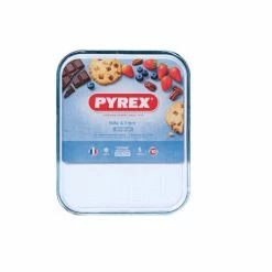 Plaque De Cuisson En Verre Rectangulaire 32 X 26 Cm Bake & Enjoy Pyrex -Cookway boutique plaque de cuisson en verre rectangulaire 32 x 26 cm bake enjoy pyrex 2