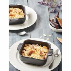 Plat à Four Carré En Céramique Appolia 18 Cm Ardoise Peugeot 9 Plat à Four Carré En Céramique Appolia 18 Cm Ardoise Peugeot -Cookway boutique plat a four carre en ceramique appolia 18 cm ardoise peugeot 2