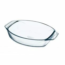 Plat à Four En Verre Ovale 30 X 21 Cm 2 L Irrésistible Pyrex