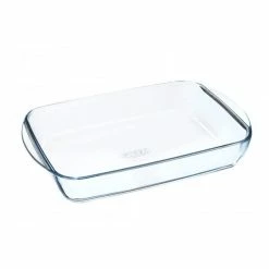Plat à Lasagnes Rectangulaire En Verre 40 X 27 Cm 3,7 L Essentials Pyrex