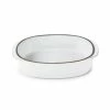 Plat Oblong Blanc Cumulus 16 X 11 Cm Caractère Culinaire Revol