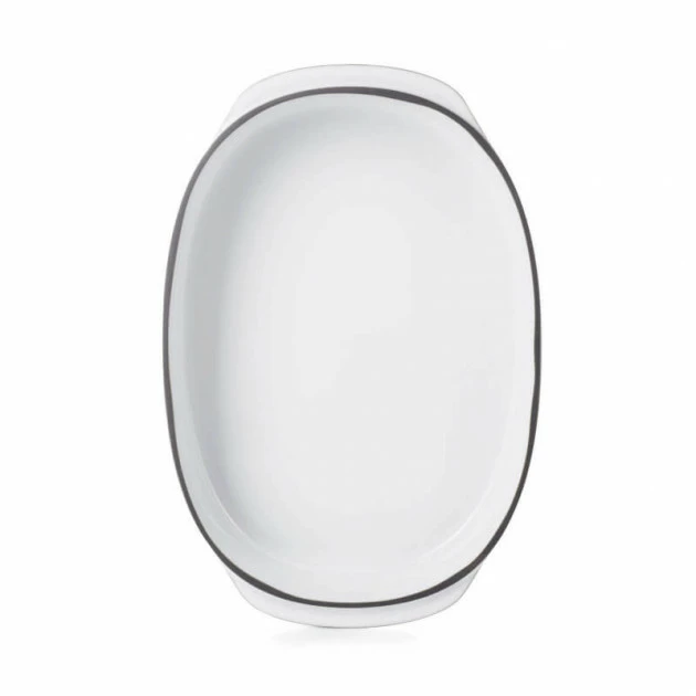 Plat Oblong Blanc Cumulus 26 X 18,5 Cm Caractère Culinaire Revol 4 Plat Oblong Blanc Cumulus 26 X 18,5 Cm Caractère Culinaire Revol – Image 2