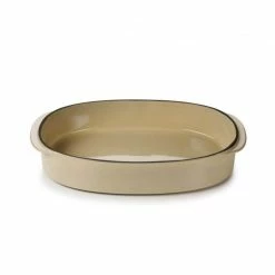 Plat Oblong Muscade 34 X 25 Cm Caractère Culinaire Revol