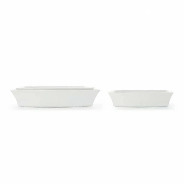 Plat Rectangulaire Blanc 28 X 18,5 Cm Alexandrie Revol 4 Plat Rectangulaire Blanc 28 X 18,5 Cm Alexandrie Revol – Image 2