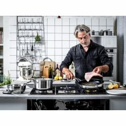 Poêle à Frire Inox 24cm KitchenAid 13 Poêle à Frire Inox 24cm KitchenAid -Cookway boutique poele a frire inox 24cm kitchenaid 2