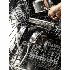 Poêle à Frire Inox 24cm KitchenAid 15 Poêle à Frire Inox 24cm KitchenAid -Cookway boutique poele a frire inox 24cm kitchenaid 3
