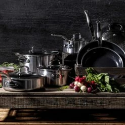 Poêle à Frire Inox Ø 20 Cm PREMIERE GreenPan -Cookway boutique poele a frire inox o 20 cm premiere greenpan 9