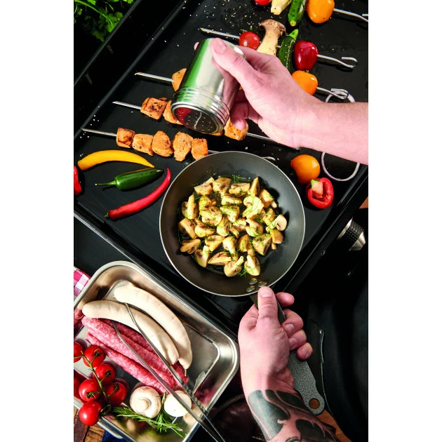 Poêle à Frire Tôle Bleue Ø 20 Cm Outdoor De Buyer 4 Poêle à Frire Tôle Bleue Ø 20 Cm Outdoor De Buyer – Image 2