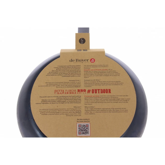 Poêle à Frire Tôle Bleue Ø 20 Cm Outdoor De Buyer 8 Poêle à Frire Tôle Bleue Ø 20 Cm Outdoor De Buyer – Image 6