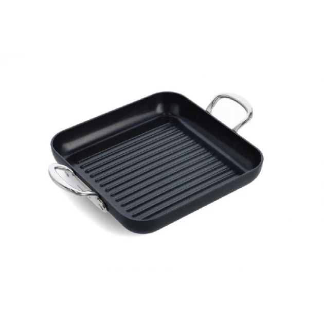 Poêle à Griller Carrée 28,7 Cm Collection BARCELONA PRO Greenpan 3 Poêle à Griller Carrée 28,7 Cm Collection BARCELONA PRO Greenpan