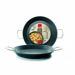 Poêle à Paella Acier Antiadhésive Gandia Ø 40 Cm Ibili