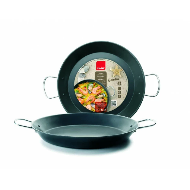 Poêle à Paella Acier Antiadhésive Gandia Ø 46 Cm Ibili 3 Poêle à Paella Acier Antiadhésive Gandia Ø 46 Cm Ibili