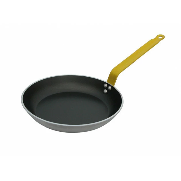 Poêle Antiadhésive ø32 Cm HACCP Jaune Choc Resto Induction De Buyer 3 Poêle Antiadhésive ø32 Cm HACCP Jaune Choc Resto Induction De Buyer