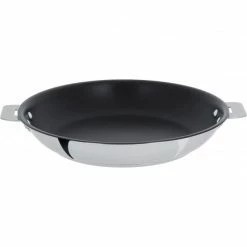 Poêle Casteline Ø 24 Cm Manche Amovible Anti-Adhésive Inox Cristel