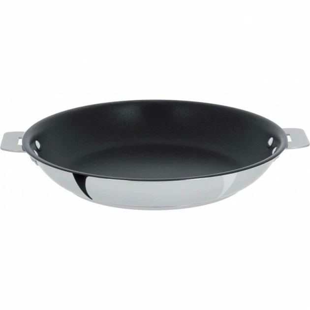 Poêle Casteline Ø 24 Cm Manche Amovible Anti-Adhésive Inox Cristel 3 Poêle Casteline Ø 24 Cm Manche Amovible Anti-Adhésive Inox Cristel