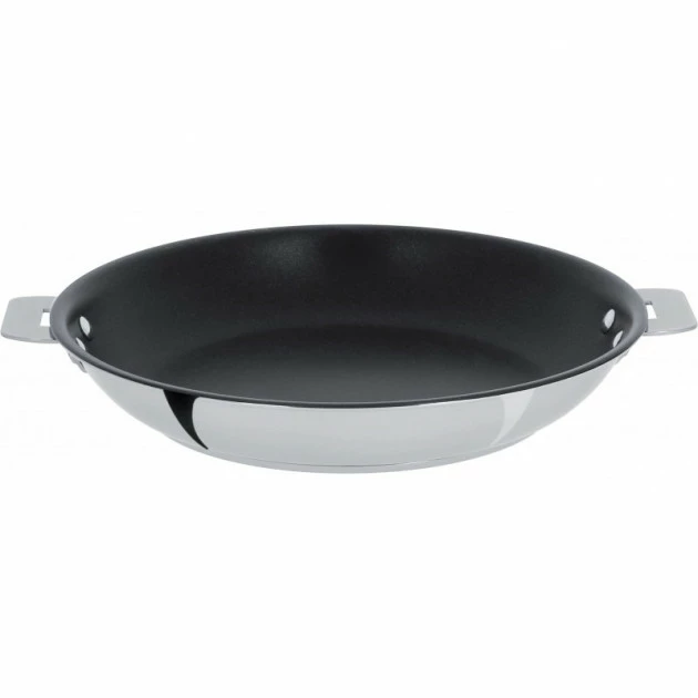 Poêle Casteline Ø 28 Cm Manche Amovible Anti-Adhésive Inox Cristel 3 Poêle Casteline Ø 28 Cm Manche Amovible Anti-Adhésive Inox Cristel