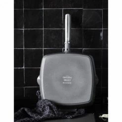 Poêle Céramique Grill Carré 26 Cm CELESTE GreenPan -Cookway boutique poele ceramique grill carre 26 cm celeste greenpan 2