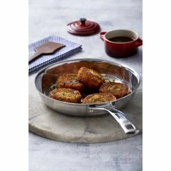 Poêle Inox 20 Cm Le Creuset Signature -Cookway boutique poele inox 20 cm le creuset signature 2