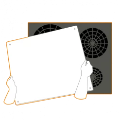 Protection Plaque De Cuisson En Verre 57 X 50 Cm Noir Pebbly -Cookway boutique protection plaque de cuisson en verre 57 x 50 cm noir pebbly 2