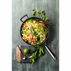 Sauteuse 28 Cm Anti-Adhérente Les Forgées Le Creuset -Cookway boutique sauteuse 28 cm le creuset anti adherente les forgees 2