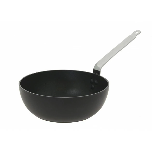 Sauteuse Bombée Anti Adhésive Ø 24 Cm Choc Intense De Buyer 3 Sauteuse Bombée Anti Adhésive Ø 24 Cm Choc Intense De Buyer