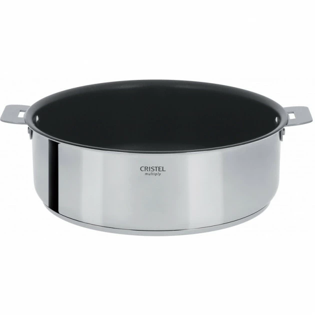 Sauteuse Casteline Ø 24 Cm Manche Amovible Anti-Adhésive Inox Cristel 3 Sauteuse Casteline Ø 24 Cm Manche Amovible Anti-Adhésive Inox Cristel