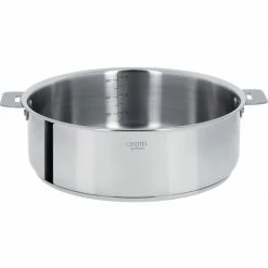 Sauteuse Casteline Ø 26 Cm Manche Amovible Inox Cristel