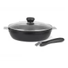 Sauteuse Cookway 24 Cm Exceliss+ Poignée Amovible Et Couvercle Cristel