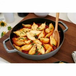 Sauteuse En Fonte Chistera 24 Cm Gris Graphite Staub -Cookway boutique sauteuse en fonte chistera 24 cm gris graphite staub 6