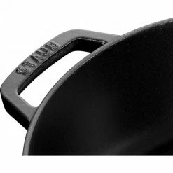 Sauteuse En Fonte Chistera 28 Cm Noir Staub -Cookway boutique sauteuse en fonte chistera 28 cm noir staub 3