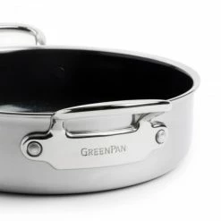 Sauteuse Inox Ø 26 Cm Avec Couvercle PREMIERE GreenPan -Cookway boutique sauteuse inox o 26 cm avec couvercle premiere greenpan 2