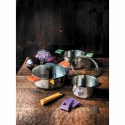Sauteuse Mutine Ø 24 Cm Manche Amovible Anti-Adhésive Inox Cristel 10 Sauteuse Mutine Ø 24 Cm Manche Amovible Anti-Adhésive Inox Cristel -Cookway boutique sauteuse mutine o 24 cm manche amovible anti adhesive inox cristel 2