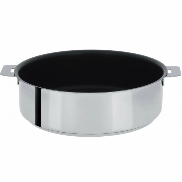 Sauteuse Mutine Ø 24 Cm Manche Amovible Anti-Adhésive Inox Cristel 3 Sauteuse Mutine Ø 24 Cm Manche Amovible Anti-Adhésive Inox Cristel